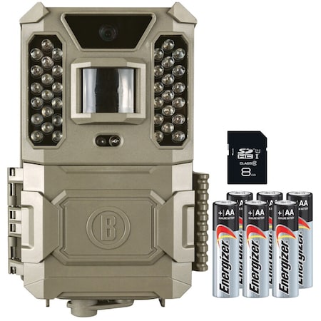 Bushnell 24.0-Megapixel Core Prime Low Glow Trail Camera with Batteries 119932CB